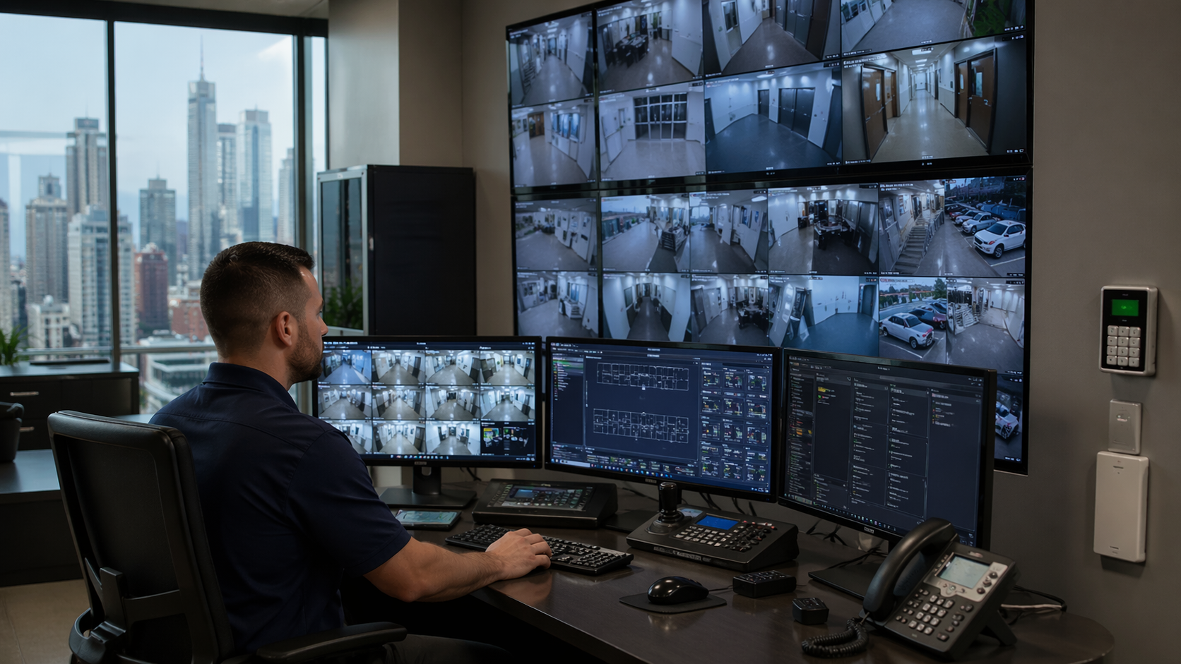 Commercial Security Monitoring System in Chicago