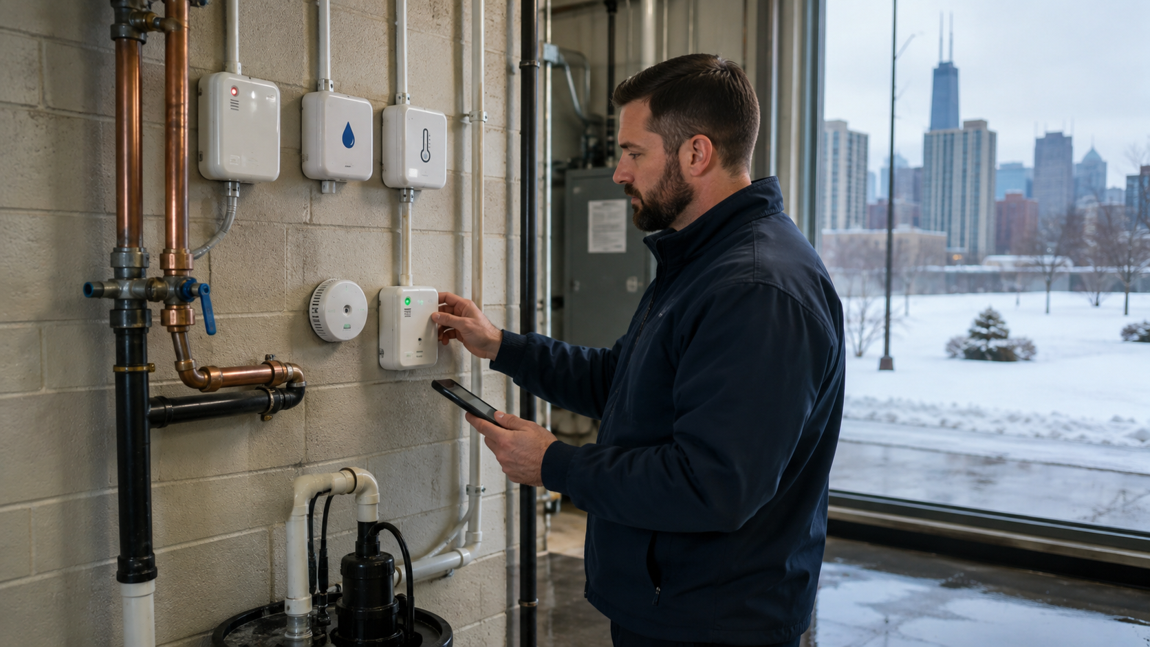 Commercial Environmental Monitoring System