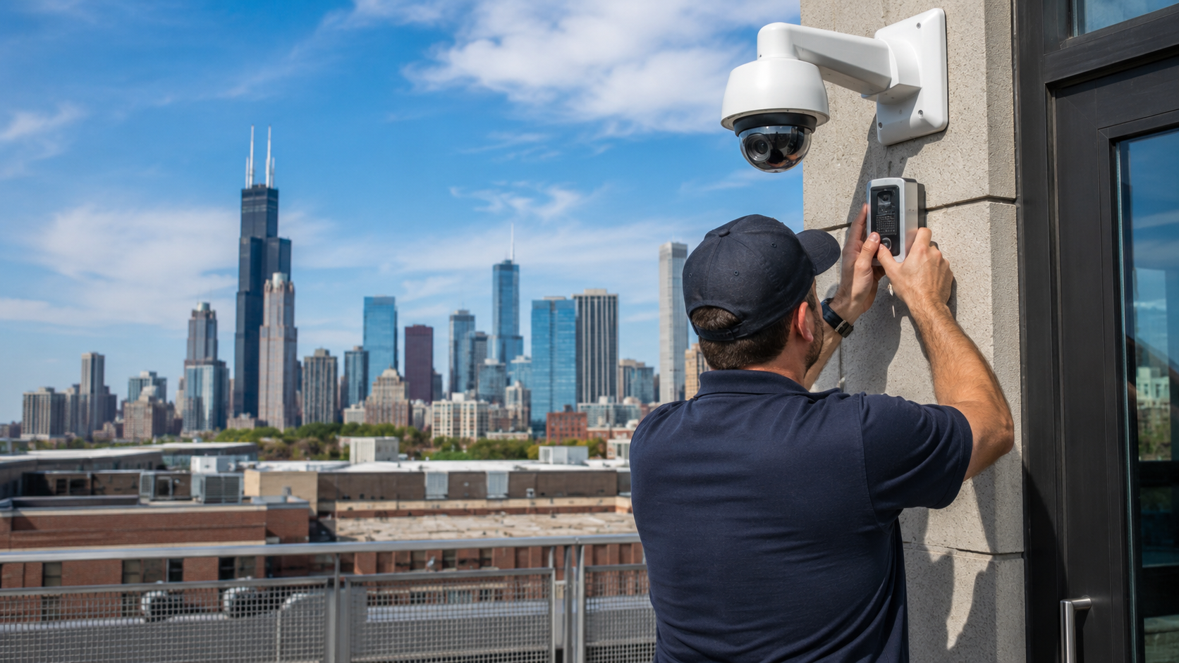 Commercial Security Monitoring for Chicago Business