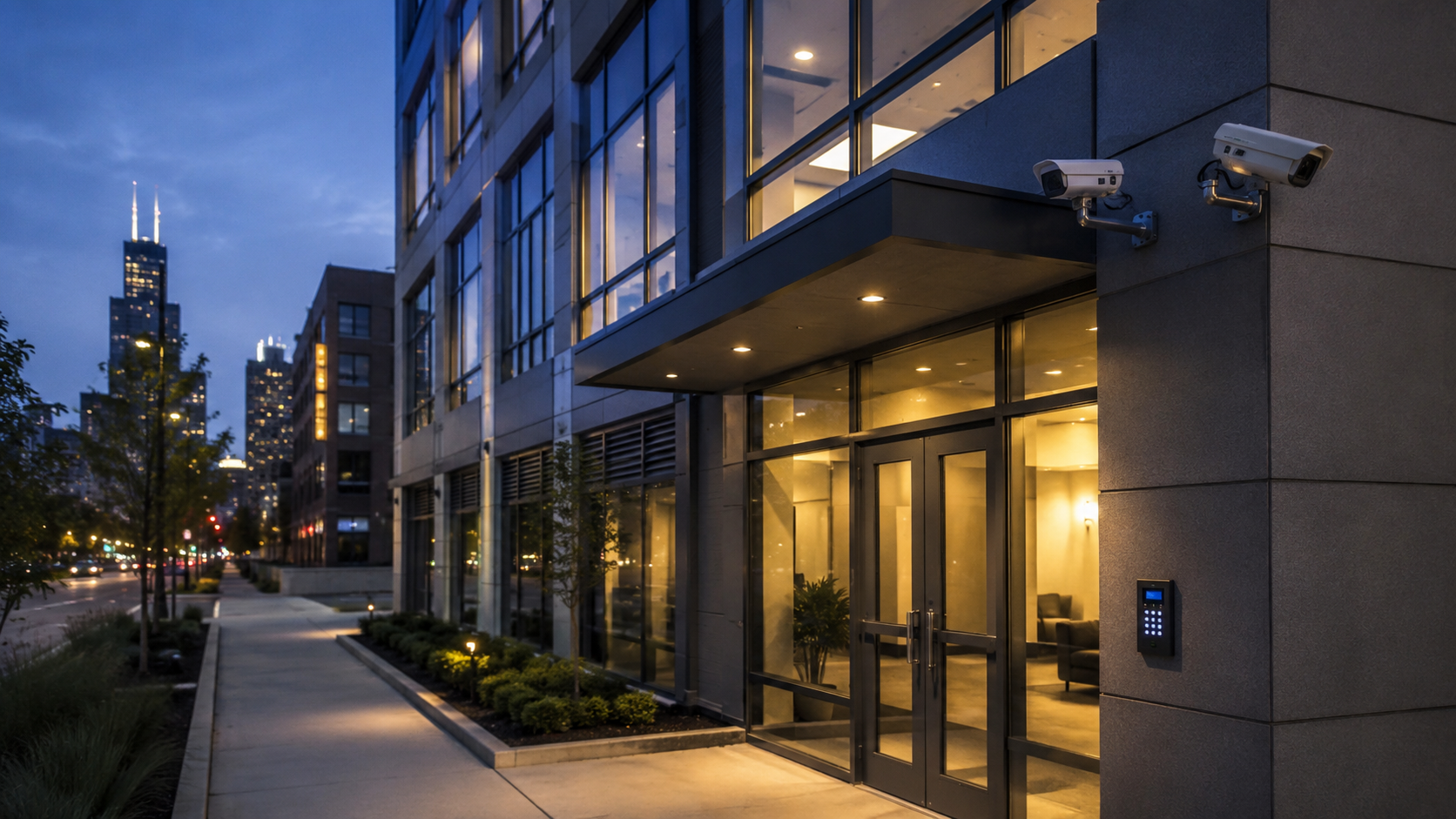 Commercial Building Security in Chicago