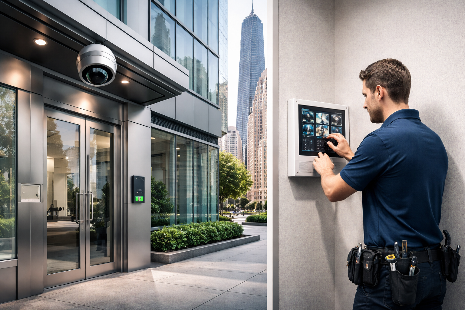 Commercial Security System Installation in Chicago Chicago Business Security and Surveillance Setup