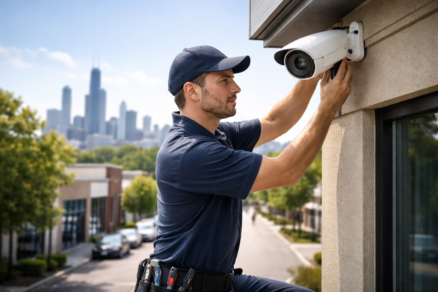 Commercial CCTV Installation Chicago Area